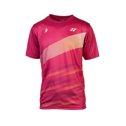 YONEX Men's T-Shirt, Practice 16505 Bordeaux, Größe M