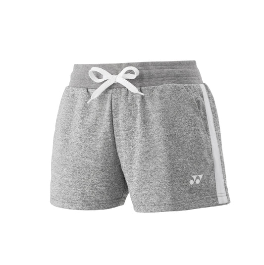YONEX Women's Sweat Shorts YW0015 Gray, Größe L