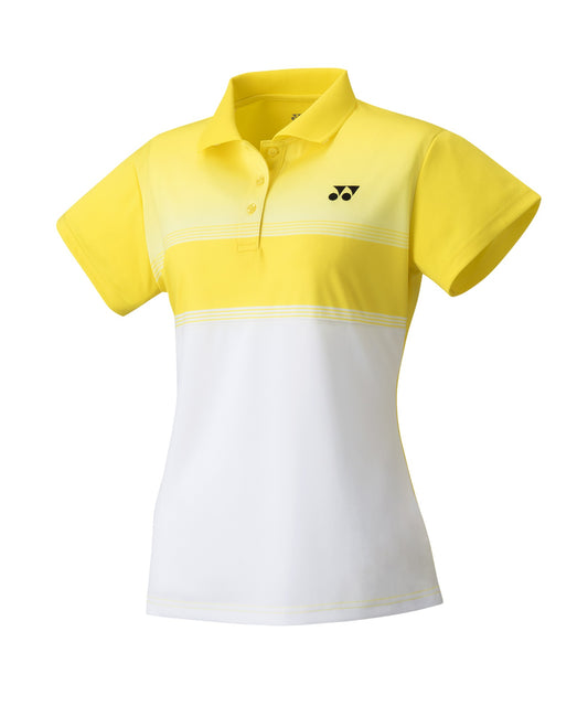 YONEX Women's Polo Shirt, Club Team YW0019 Light Yellow
