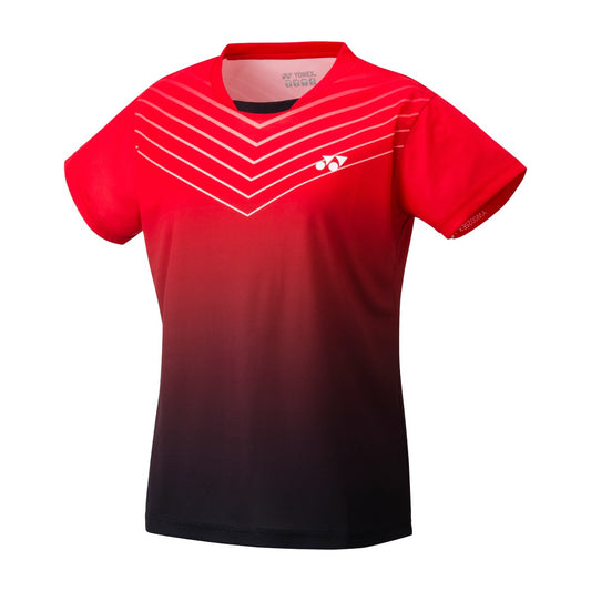 YONEX Women's Crew Neck Shirt YW0025 Ruby Red
