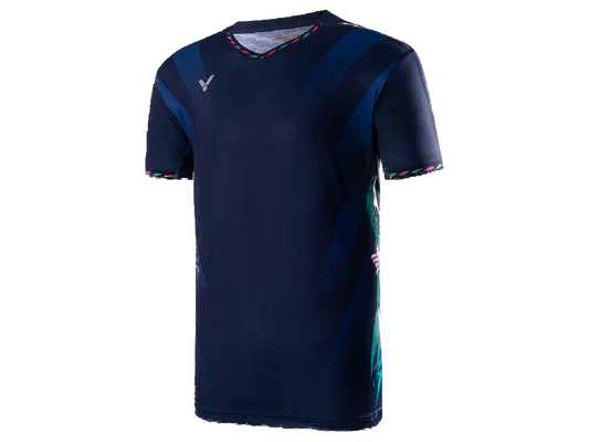 VICTOR T-Shirt T-40005 B, blau