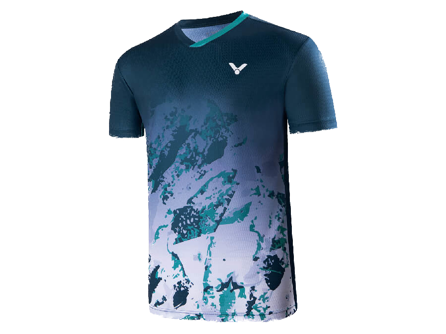 VICTOR T-Shirt T-40019 B, blau