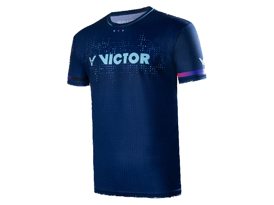 VICTOR T-Shirt T-40037 B, blau