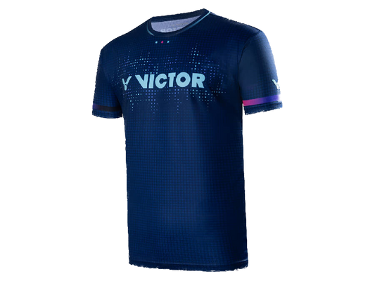VICTOR T-Shirt T-40037 B, blau