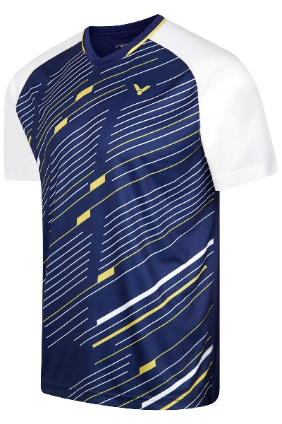 VICTOR T-Shirt T-43100, blau