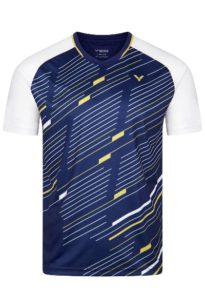 VICTOR T-Shirt T-43100, blau