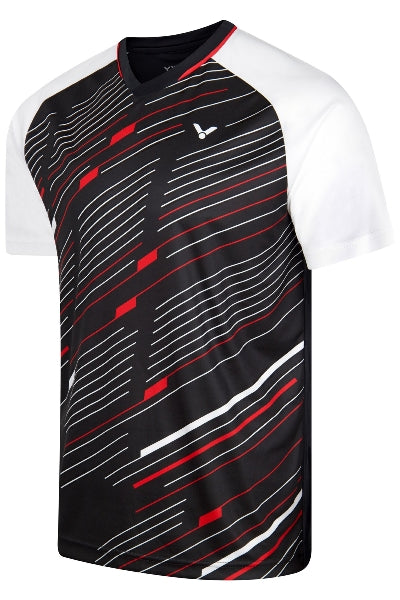 VICTOR T-Shirt T-43101, schwarz