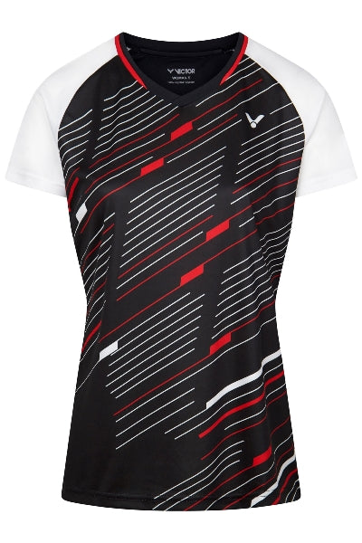 VICTOR T-Shirt T-44101, schwarz
