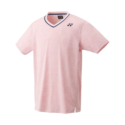 YONEX Men's Crew Neck Shirt 10451, french pink, Größe L
