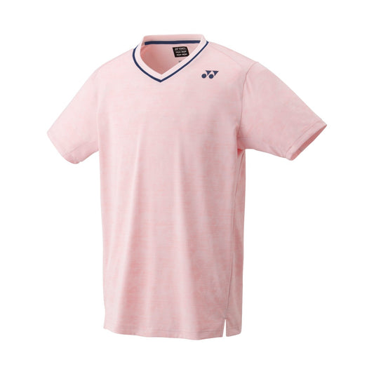YONEX Men's Crew Neck Shirt 10451, french pink, Größe L