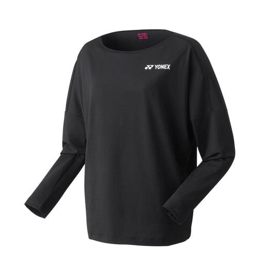 YONEX LONGSLEEVE SHIRT DAMEN 16627, schwarz