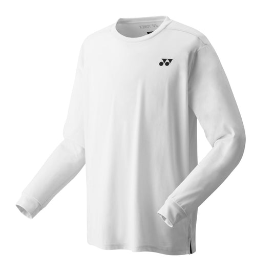 YONEX LONGSLEEVE SHIRT HERREN 16623, weiß