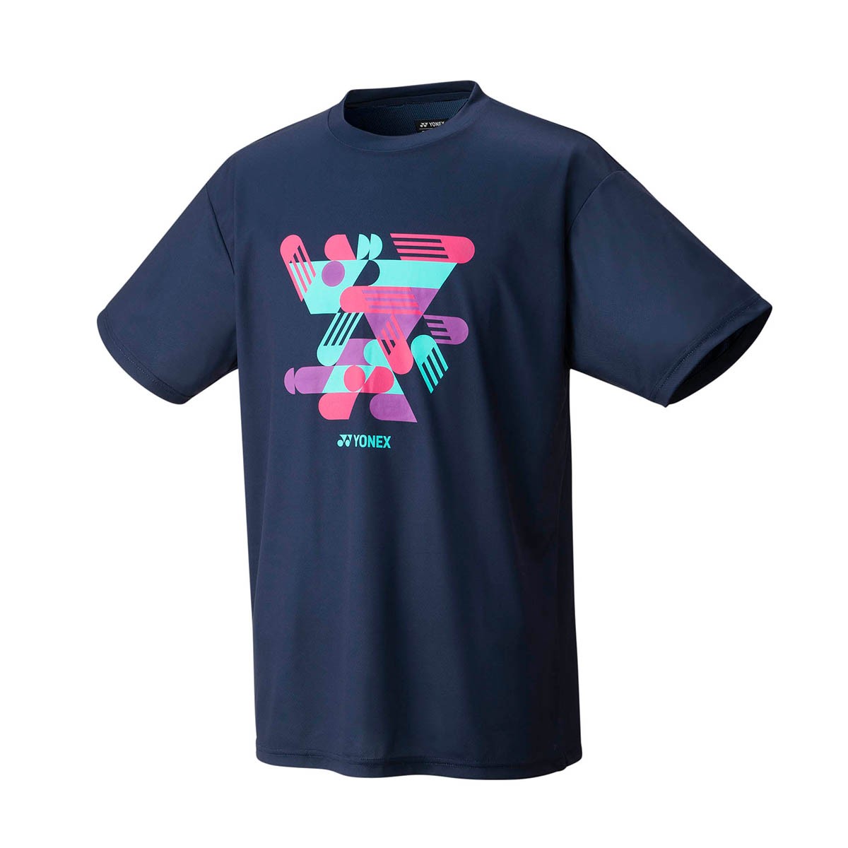 YONEX T-SHIRT HERREN YM0043, indigo blau