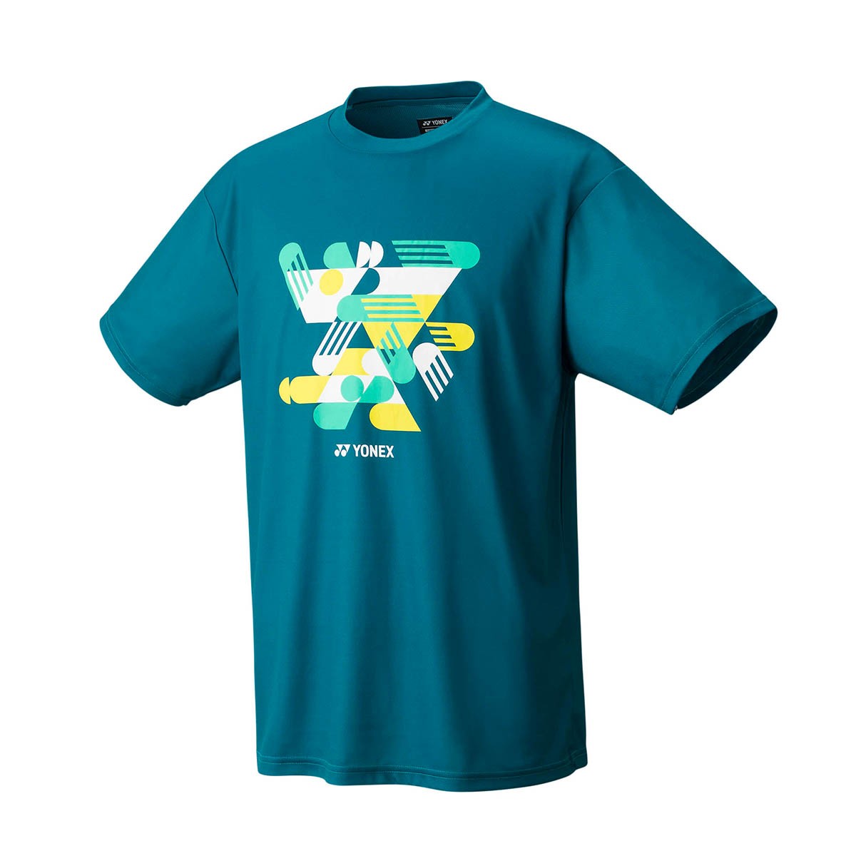 YONEX T-SHIRT HERREN YM0043, blau/grün