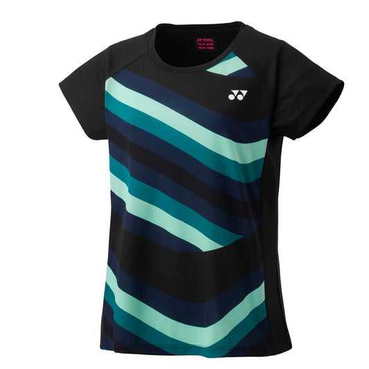 YONEX T-SHIRT DAMEN 16694, schwarz