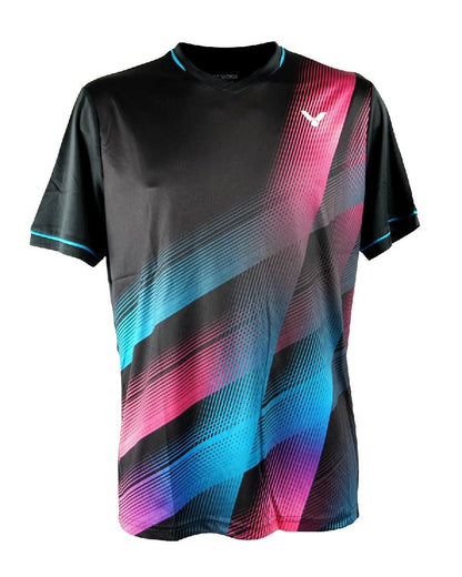 VICTOR T-Shirt T-53104 C, schwarz