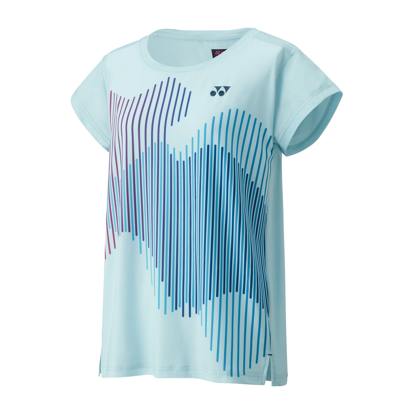 YONEX Women's Crew Neck Shirt, indigo marine