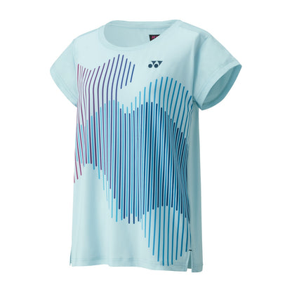YONEX Women's Crew Neck Shirt, indigo marine