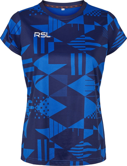 RSL Elham ladies Shirt, blau