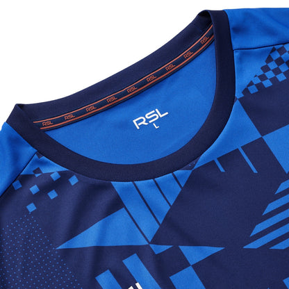 RSL Elham unisex Shirt, blau