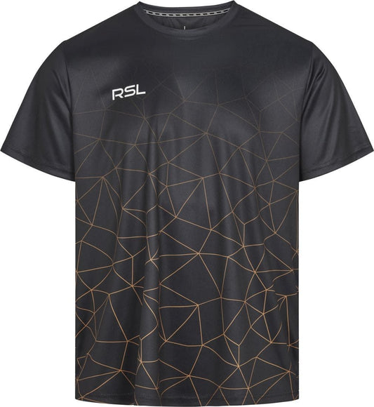 RSL Ian unisex Shirt, schwarz/gold