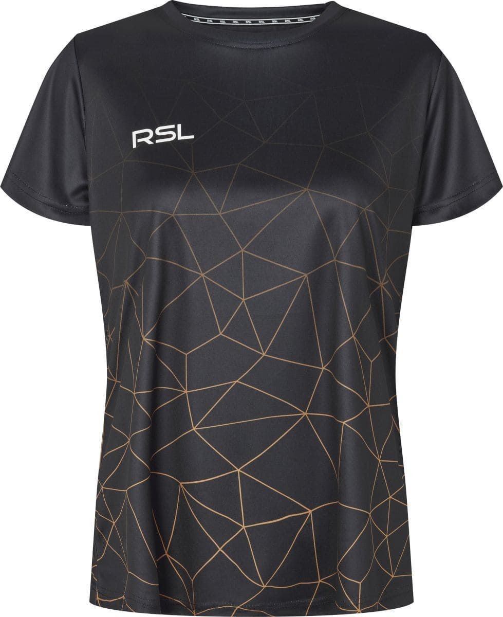 RSL Jane ladies Shirt, schwarz/gold