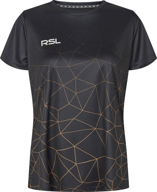 RSL Jane ladies Shirt, schwarz/gold