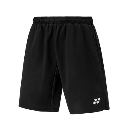YONEX YM0036 Men's Shorts, CLUB TEAM, Black