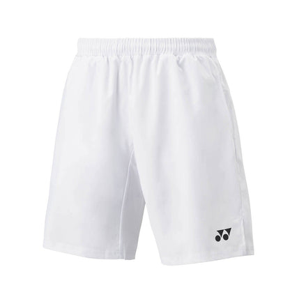 YONEX YM0036 Men's Shorts, CLUB TEAM, White