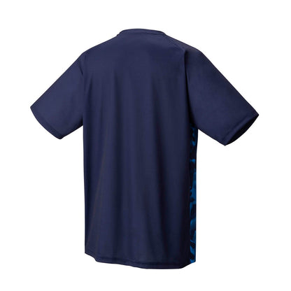 YONEX YM0033 Men's Crew Neck Shirt, CLUB TEAM, Navy Blue