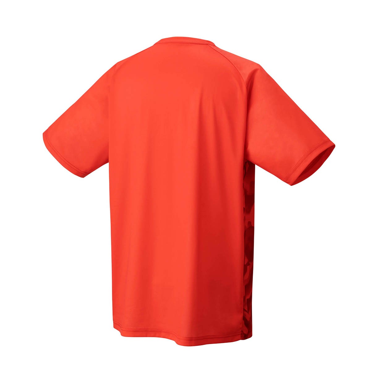 YONEX YM0033 Men's Crew Neck Shirt, CLUB TEAM, Pearl Red
