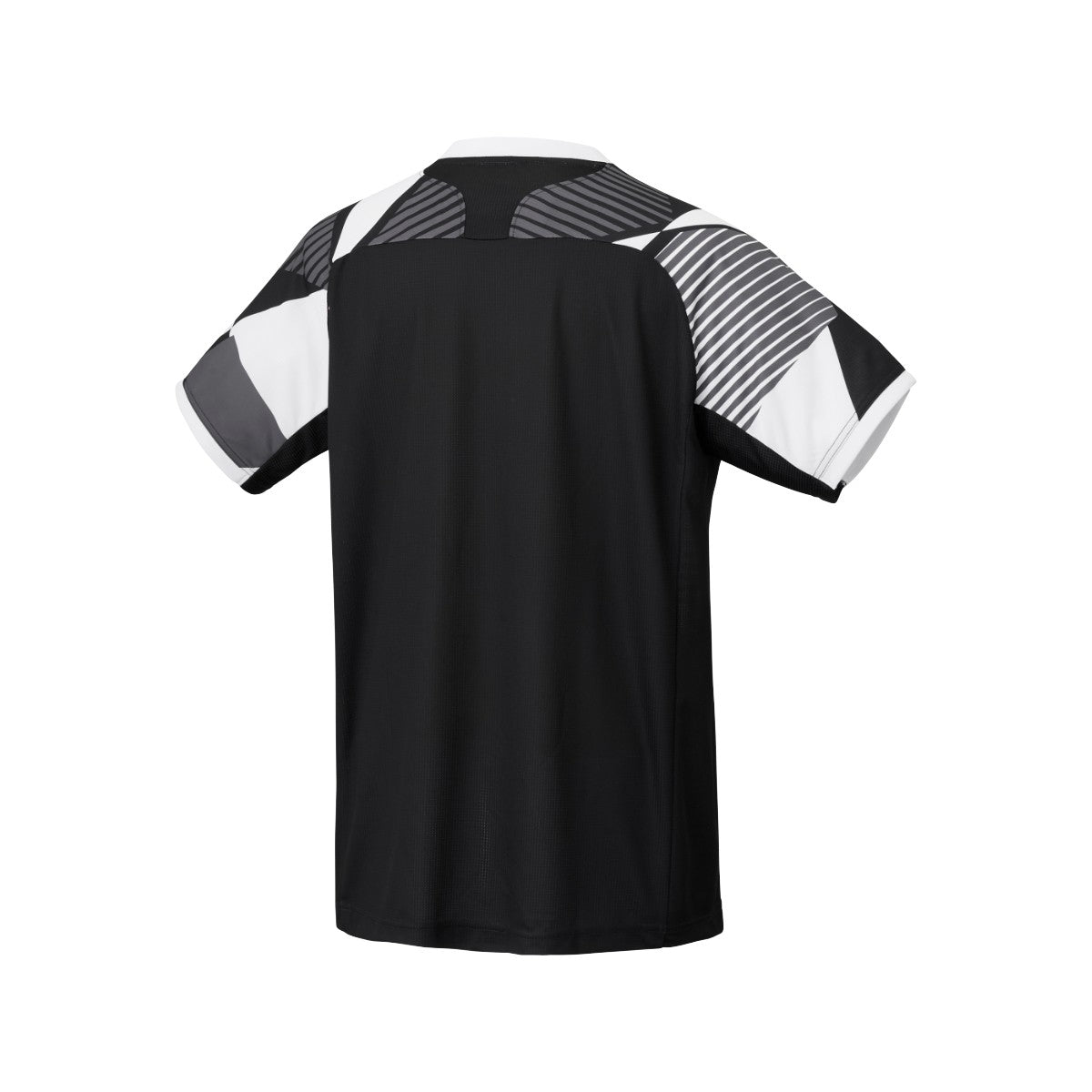 YONEX 10635 Men's Crew Neck Shirt, Bad.Tournament, Black