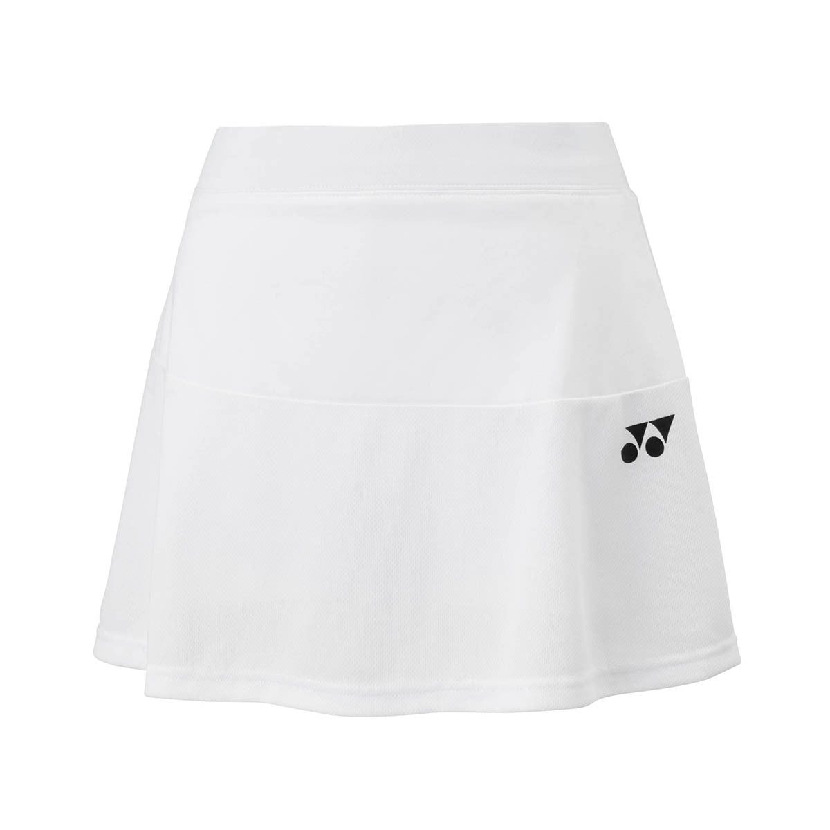 YONEX YW0036 Women's Skirt with inner Shorts, CLUB, White