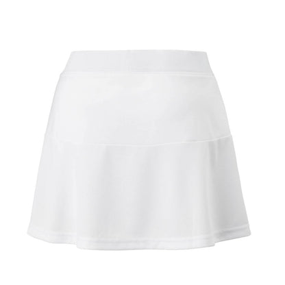 YONEX YW0036 Women's Skirt with inner Shorts, CLUB, White