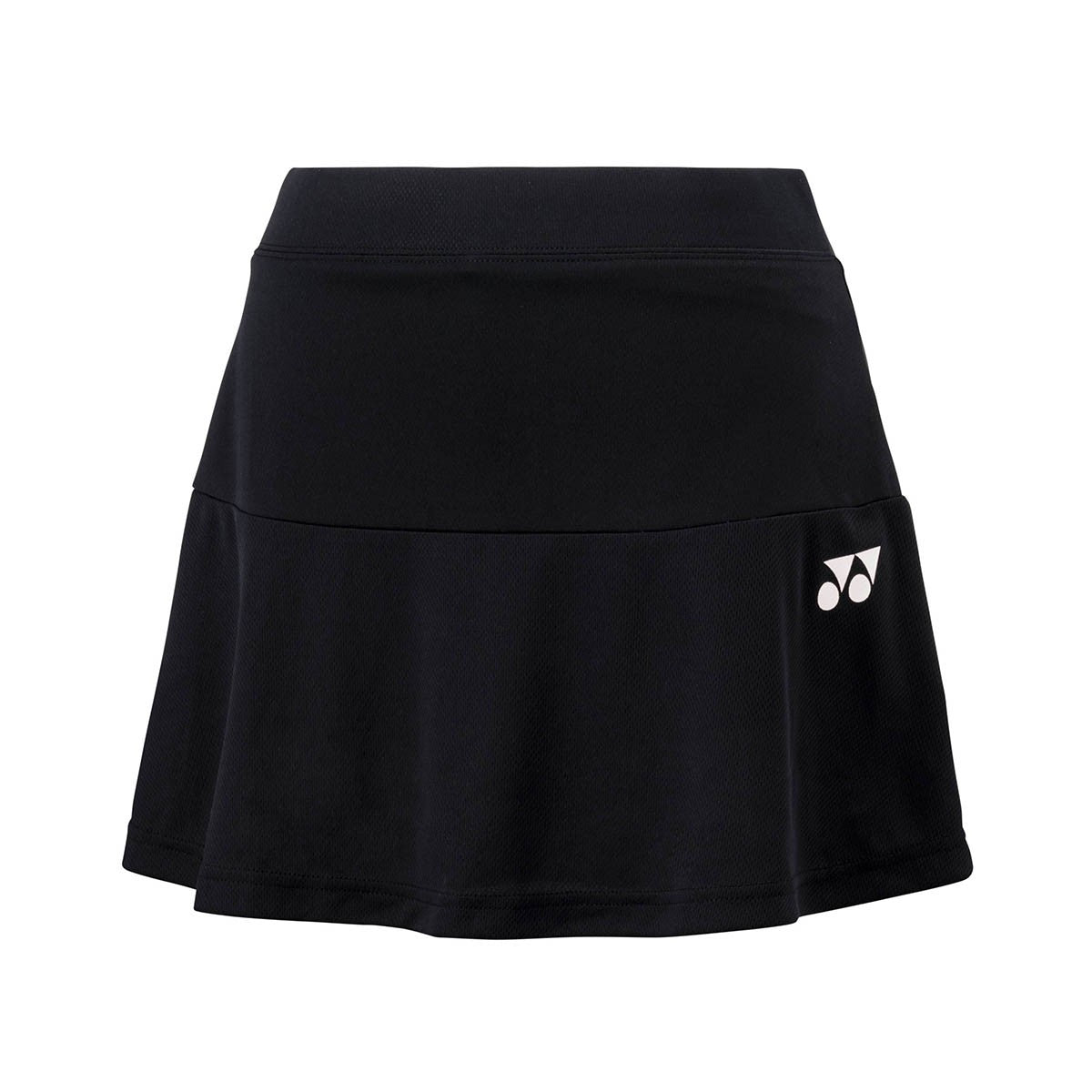 YONEX YW0036 Women's Skirt with inner Shorts, CLUB, Black