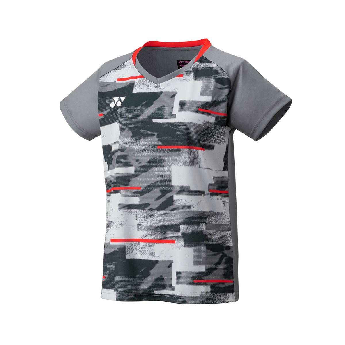 YONEX YW0034 Women's Crew Neck Shirt, CLUB TEAM , Gray