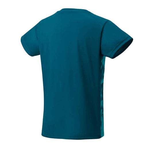 YONEX YW0033 Women's Crew Neck Shirt, CLUB TEAM , Blue Green