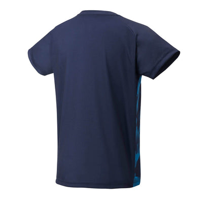 YONEX YW0033 Women's Crew Neck Shirt, CLUB TEAM , Navy Blue