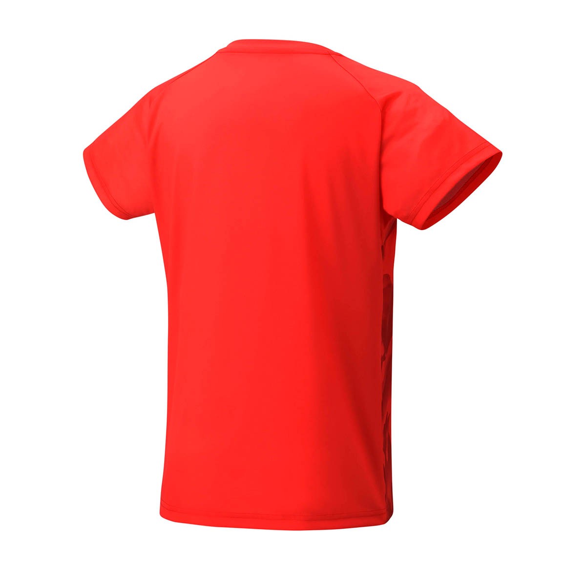 YONEX YW0033 Women's Crew Neck Shirt, CLUB TEAM , Pearl Red