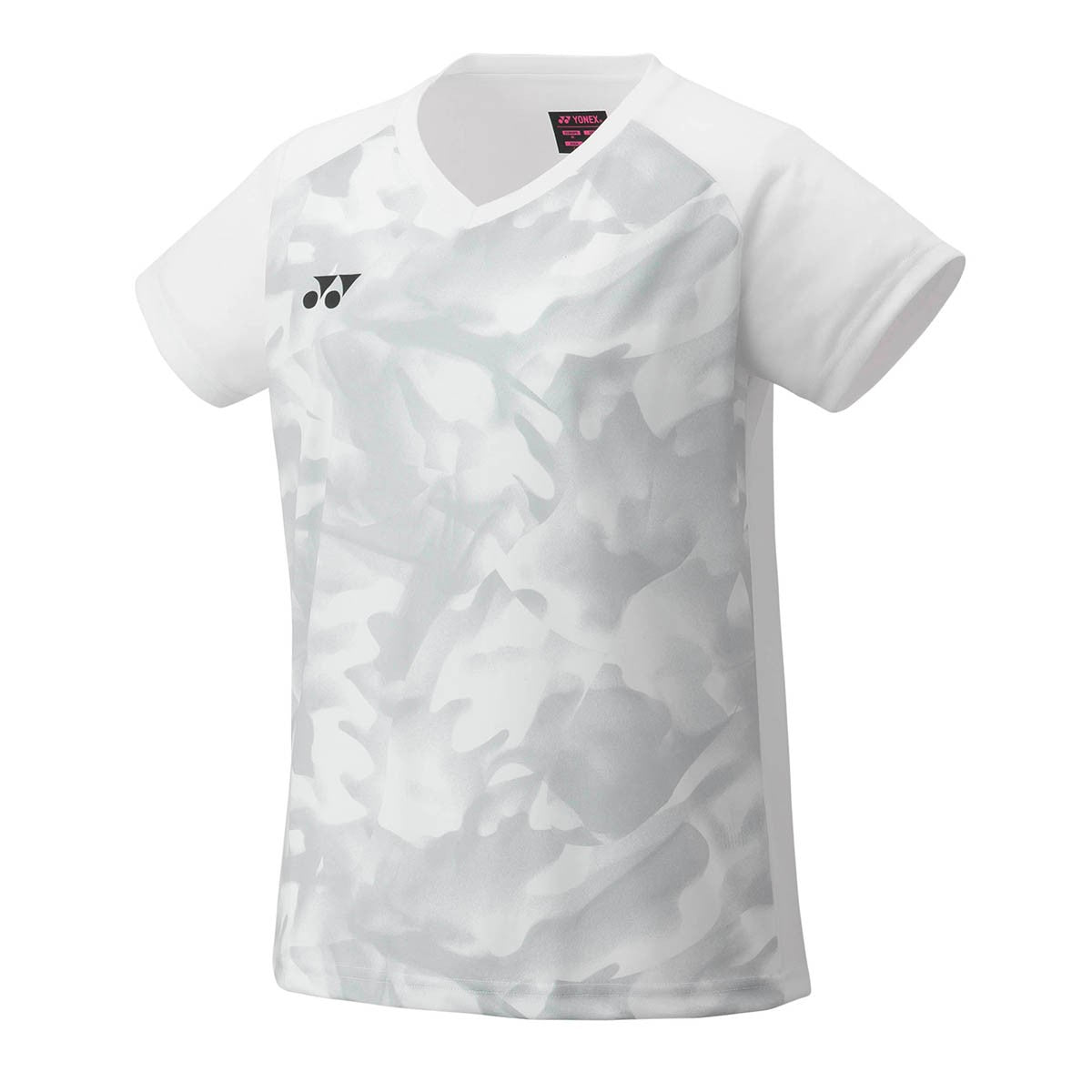 YONEX YW0033 Women's Crew Neck Shirt, CLUB TEAM , White
