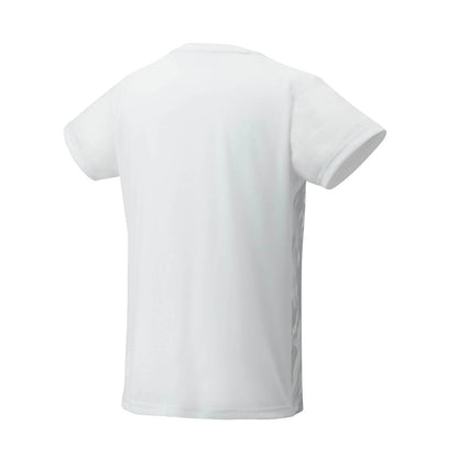 YONEX YW0033 Women's Crew Neck Shirt, CLUB TEAM , White