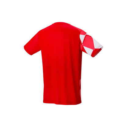 YONEX 16744 Unisex T-Shirt, Practice, Tango Red