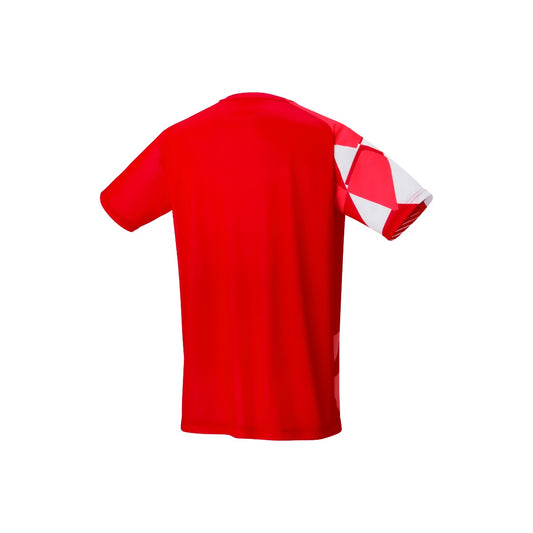 YONEX 16744 Unisex T-Shirt, Practice, Tango Red