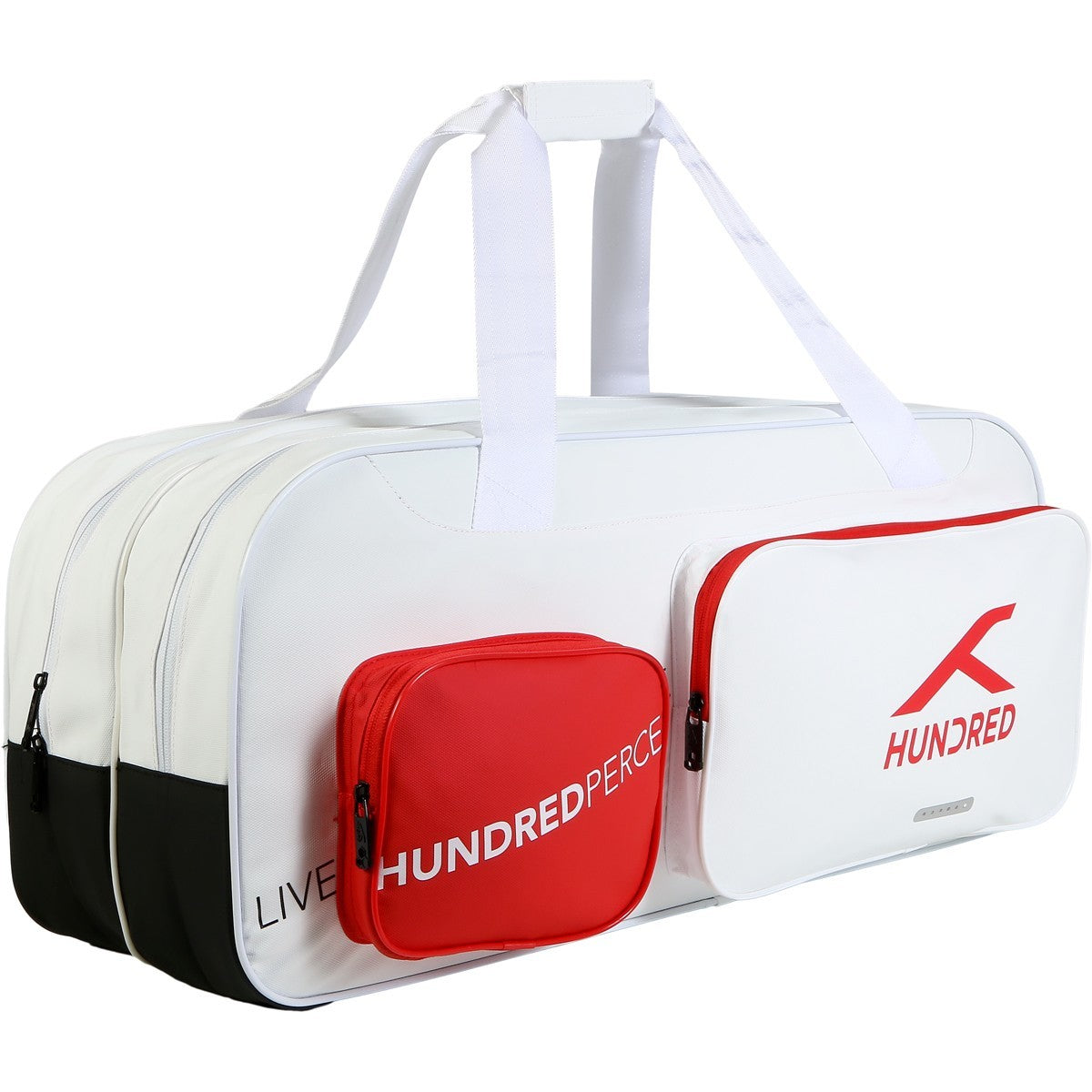 HUNDRED Racket Bag, HBCK-4M258-2, white