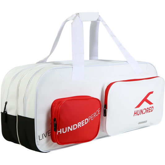 HUNDRED Racket Bag, HBCK-4M258-2, white