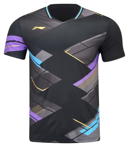 Li-Ning Herren Sportshirt International Players Arena- schwarz - AAYU227-1""