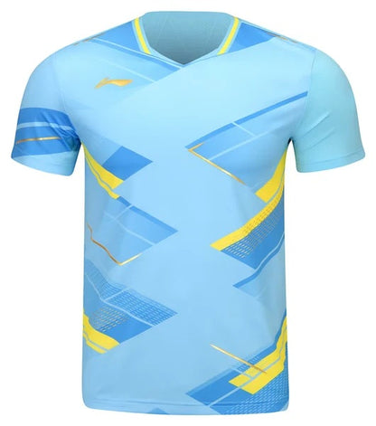 Li-Ning Herren Sportshirt International Players Arena- hellblau - AAYU227-6""
