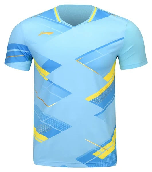 Li-Ning Herren Sportshirt International Players Arena- hellblau - AAYU227-6""