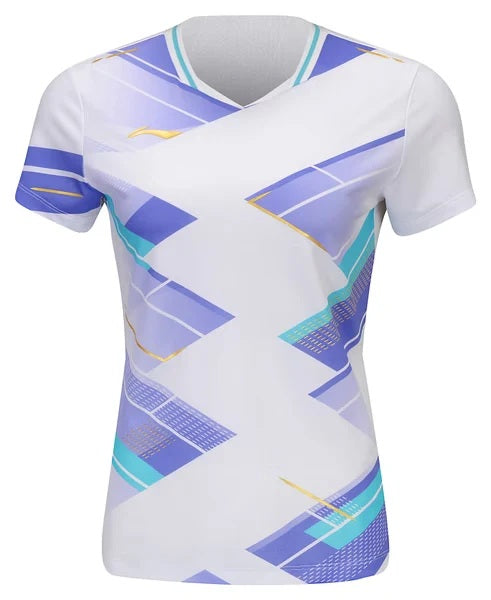 Li-Ning Damen Sportshirt International Players Arena- weiß - AAYU228-2""