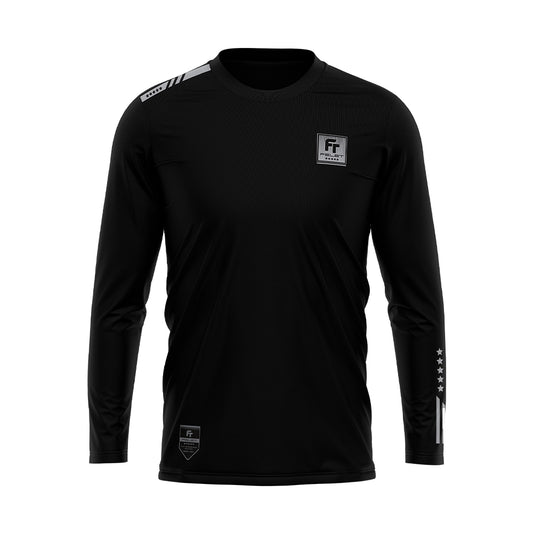 FELET Unisex-Langarmshirt FT-DRY 2.0 Black